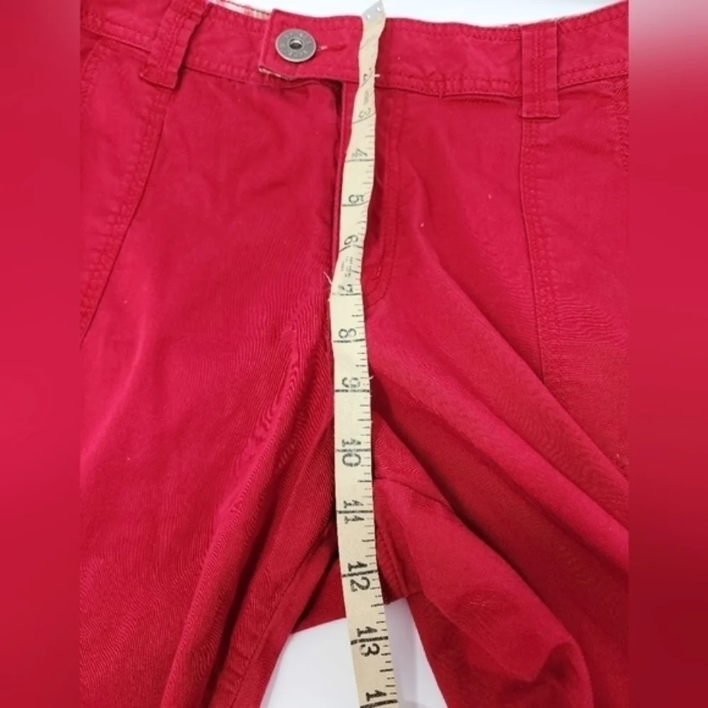 Venezia Women's Red Five‎ Pocket 15 Inch Inseam Shorts Size 14